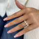 Cluster Ring Ring 1ct TCW, 14K Gold