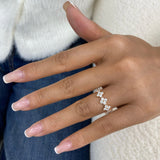 Prong Ring Ring 1ct TCW, 14K Gold