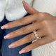 Prong Ring Ring 1ct TCW, 14K Gold
