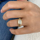 Seraph Ring 2 ct TCW , Solid Gold 14k