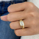 Seraph Ring 2 ct TCW , Solid Gold 14k