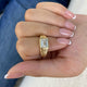 Seraph Ring 2 ct TCW , Solid Gold 14k