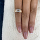 Sorelle Ring 2 ct TCW , Solid Gold 14k