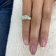 Véon Ring 2 ct TCW , Solid Gold 14k