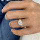 Kairo Ring 2 ct TCW , Solid Gold 14k