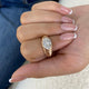 Kairo Ring 2 ct TCW , Solid Gold 14k