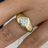 Zyra Diamond Engagement Ring 1.5 ct TCW