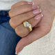 Zyra Ring 1.5 ct TCW , Solid Gold 14k