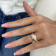 Avyra Ring 1.5 ct TCW , Solid Gold 14k