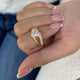 Avyra Ring 1.5 ct TCW , Solid Gold 14k