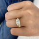 Aevon Ring 1.5 ct TCW , Solid Gold 14k