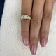 Aevon Ring 1.5 ct TCW , Solid Gold 14k