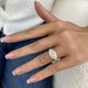 Isola Ring 2.8 ct TCW , Solid Gold 14k