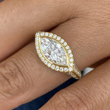 Isola Diamond Engagement Ring 2.8 ct TCW