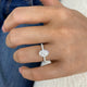 Virex Ring 1.8 ct TCW , Solid Gold 14k