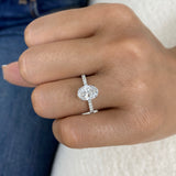 Virex Ring 1.8 ct TCW , Solid Gold 14k