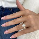 Astra Ring 2.3 ct TCW , Solid Gold 14k