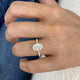 Astra Ring 2.3 ct TCW , Solid Gold 14k