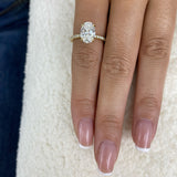 Astra Ring 2.3 ct TCW , Solid Gold 14k