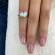 Ravelle Ring 2 ct TCW , Solid Gold 14k