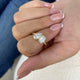 Adora Ring 2.1 ct TCW , Solid Gold 14k