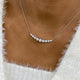 Diamond Pendant Necklace 1.6 ct White Gold