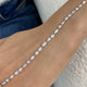 Diamond Tennis Bracelet 2.9 ct White Gold