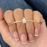 Diamond Bangle Bracelet 0.5 ct Rose Gold