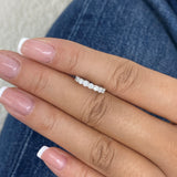 Diamond Cuff Single Earring 0.7 ct TCW, White Gold