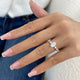 Arixa Ring 1.5 ct TCW , Solid Gold 14k