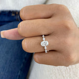 Arixa Ring 1.5 ct TCW , Solid Gold 14k