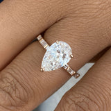 Elysian Diamond Engagement Ring 2.4 ct TCW