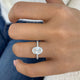 Eterna Ring 2.3 ct TCW , Solid Gold 14k