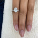 Eterna Ring 2.3 ct TCW , Solid Gold 14k