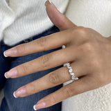 Eternity Band Ring 1.3ct TCW, 14K Gold