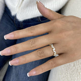 Eternity Band Ring 1.3ct TCW, 14K Gold