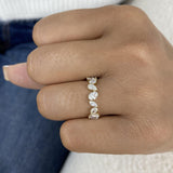 Eternity Band Ring 1.3ct TCW, 14K Gold