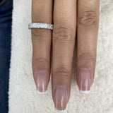 Eternity Band Ring 2.7 ct TCW , Solid Gold 14k