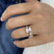 Two-Stone Anniversary Ring Ring 1.6ct TCW, 14K Gold