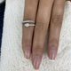 Open Band Ring 0.6ct TCW, 14K Gold