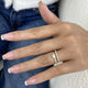 Wrap Band Ring 0.6ct TCW, 14K Gold