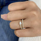Wrap Band Ring 0.6ct TCW, 14K Gold