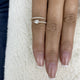 Wrap Band Ring 0.6ct TCW, 14K Gold