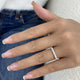 Half-Eternity Band Ring 0.5ct TCW, 14K Gold