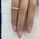 Half-Eternity Band Ring 0.5ct TCW, 14K Gold