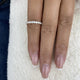 Half-Eternity Band Ring 0.5ct TCW, 14K Gold