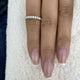 Half-Eternity Band Ring 0.5ct TCW, 14K Gold