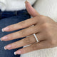 Half-Eternity Band Ring 0.9ct TCW, 14K Gold