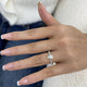 Solitaire Engagement Ring 0.4ct TCW, 14K Gold