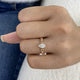 Solitaire Engagement Ring 0.6ct TCW, 14K Gold